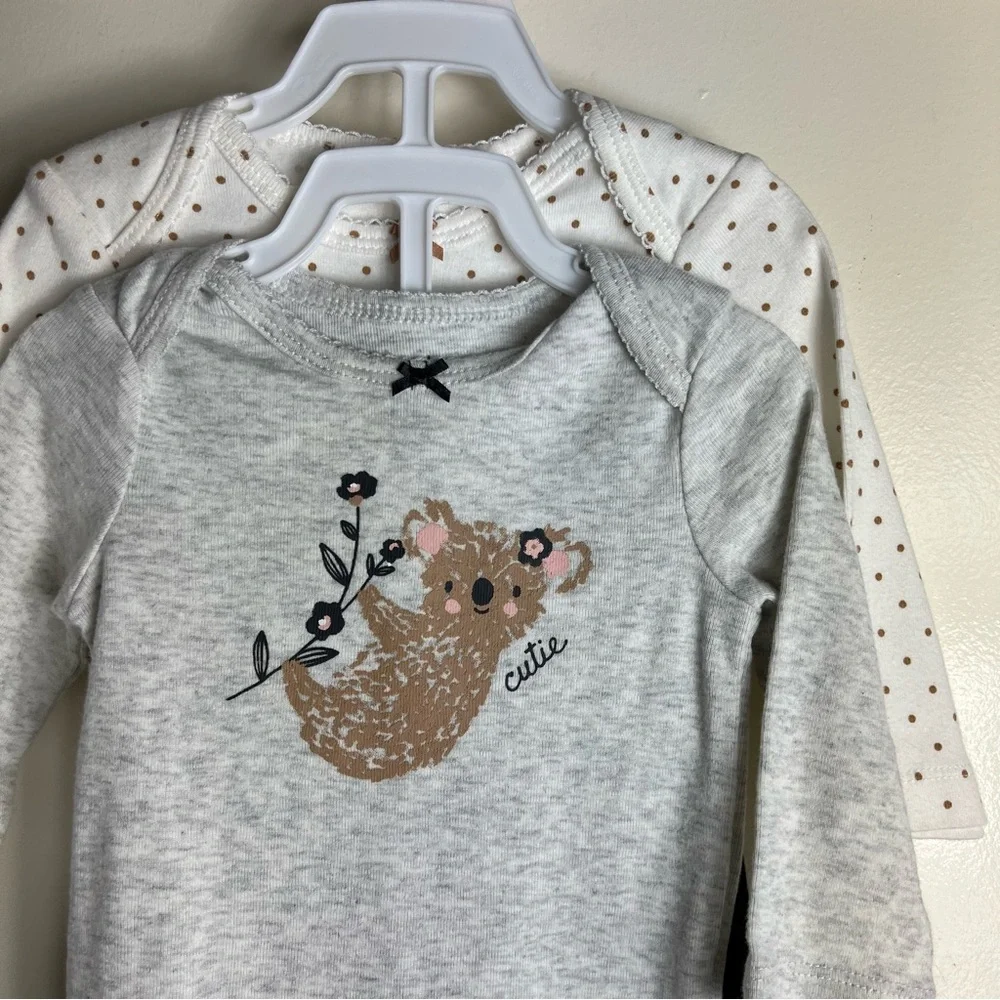 Baby Carter’s three-piece koala Bodysuit and pants‎ set